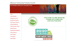 Desktop Screenshot of mocommunitytrees.org